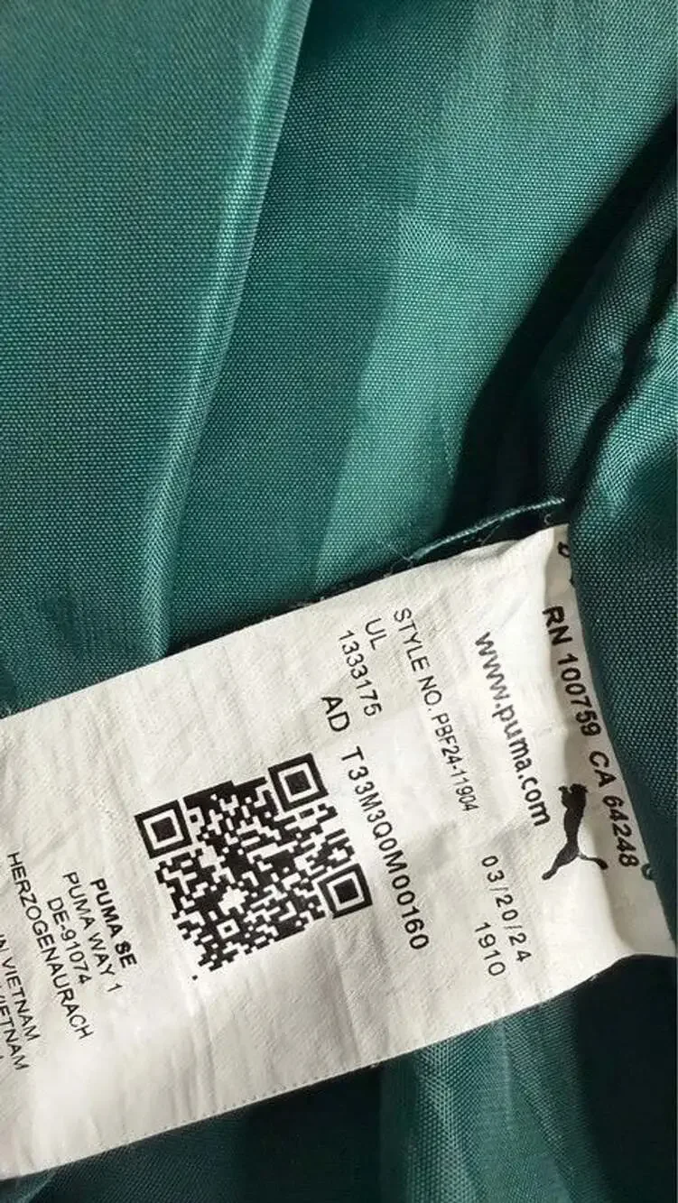 Puma puffer vest Size 4T